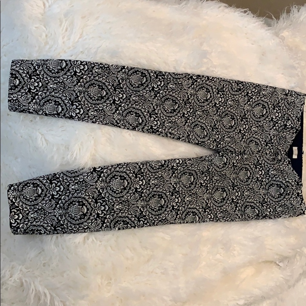J Crew Cropped Pants, Size 0